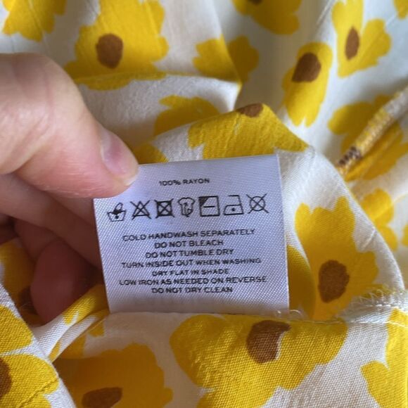 Faithfull the Brand Noemie Midi Dress Constance Floral Print Size Small - Picture 10 of 14